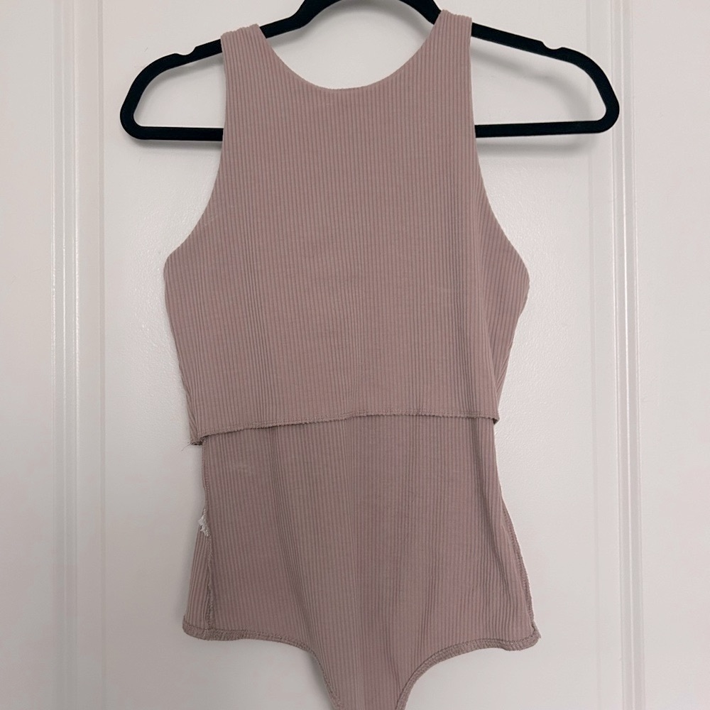 Altar’d State Sleeveless Ribbed Bodysuit - Picture 4 of 4